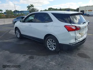 2019 Chevrolet Equinox LS with VIN 2GNAXHEV9K6237980, listed as a IAAI auction lot 41265515 with 84,437 mi miles. Bid and sale history available at carsss.com. Image 3.