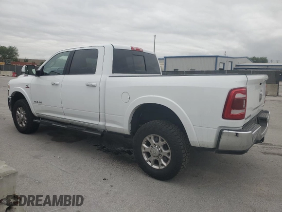 2021 Ram 2500 Laramie with VIN 3C6UR5FL0MG557103, listed as a Copart auction lot 50521045 with 71,493 mi miles and Salvage Title. Bid and sale history available at carsss.com. Image 2.