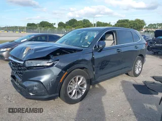 2024 Honda CR-V EX-L with VIN 2HKRS3H72RH313619, listed as a IAAI auction lot 41194810 with 17,042 mi miles and . Bid and sale history available at DreamBid. Image 2.