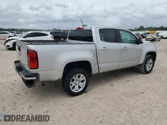 2019 Chevrolet Colorado 2WD LT with VIN 1GCGSCEN0K1106766, listed as a Copart auction lot 55272475 with 79,557 mi miles and Salvage Title. Bid and sale history available at DreamBid. Image 3.