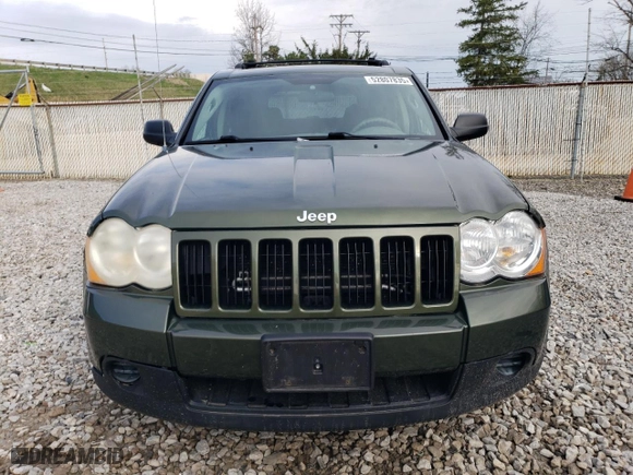 2009 Jeep Grand Cherokee Laredo with VIN 1J8GR48K59C504128, listed as a Copart auction lot 52807835 with 182,053 mi miles and Clean Title. Bid and sale history available at carsss.com. Image 5.