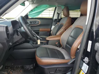 2022 Ford Bronco Sport Outer Banks z VIN 3FMCR9C69NRD91014, wystawiony jako Copart lot #53905875 z przebiegiem 39 277 mil mil oraz Szkoda całkowita • Salvage title. Historia ofert i sprzedaży dostępna na DreamBid. Obrazek 7.
