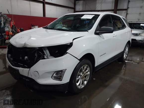2019 Chevrolet Equinox LS with VIN 2GNAXSEV3K6273841, listed as a IAAI auction lot 41614654 with 39,887 mi miles and . Bid and sale history available at DreamBid. Image 2.