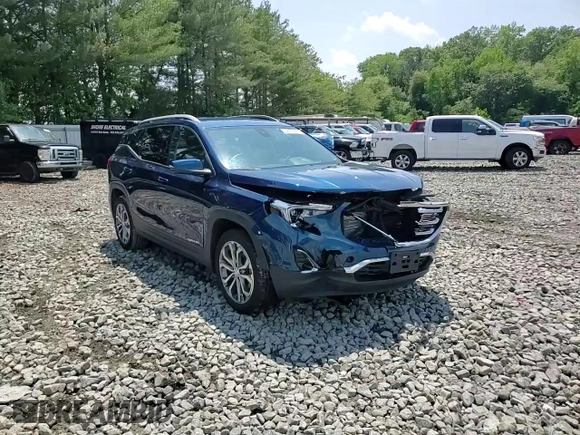 2020 GMC Terrain SLT z VIN 3GKALPEX0LL194034, wystawiony jako Copart lot #58690205 z przebiegiem 44 760 mil mil oraz Szkoda całkowita • Salvage title. Historia ofert i sprzedaży dostępna na DreamBid. Obrazek 14.