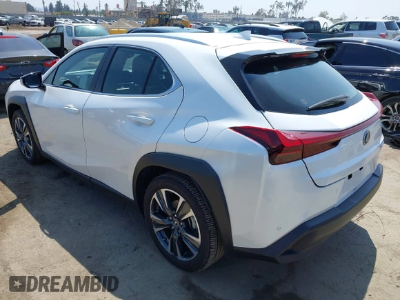 2024 Lexus UX 250h с VIN JTHX6JBHXR2186541, выставлен на аукционе IAAI как лот 42164501 с пробегом 12 233 миль миль и . История ставок и продаж доступна на DreamBid. Изображение 3.