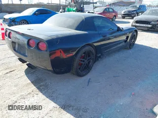 2002 Chevrolet Corvette Z06 with VIN 1G1YY12S225131395, listed as a IAAI auction lot 41440192 with 100,557 mi miles. Bid and sale history available at carsss.com. Image 4.
