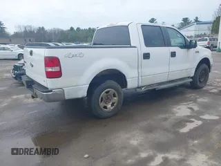 2007 Ford F-150 XLT with VIN 1FTPW14557FB71519, listed as a IAAI auction lot 42136162 with 196,256 mi miles. Bid and sale history available at carsss.com. Image 4.