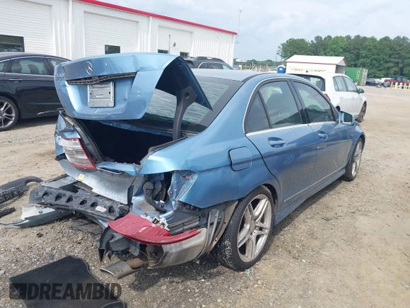 2010 Mercedes-Benz C 300 Sport with VIN WDDGF5EB0AF438140, listed as a IAAI auction lot 42497259 with 185,213 mi miles and . Bid and sale history available at DreamBid. Image 4.