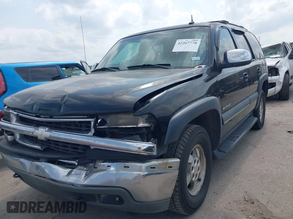 2002 Chevrolet Tahoe LS with VIN 1GNEC13Z72R279613, listed as a IAAI auction lot 42267778 with 300,378 mi miles and . Bid and sale history available at DreamBid. Image 16.