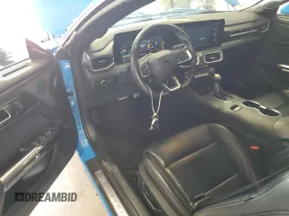 2024 Ford Mustang EcoBoost with VIN 1FAGP8UH7R5132543, listed as a Copart auction lot 60214145 with 21,728 mi miles and Clean title. Bid and sale history available at DreamBid. Image 8.