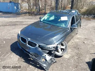2014 BMW 3 Series 328i xDrive with VIN WBA3B5G59ENS09377, listed as a IAAI auction lot 41921377 with 102,160 mi miles. Bid and sale history available at carsss.com. Image 6.