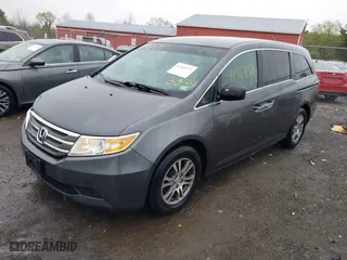 2012 Honda Odyssey EX with VIN 5FNRL5H49CB044488, listed as a IAAI auction lot 41968571 with 128,005 mi miles. Bid and sale history available at carsss.com. Image 17.