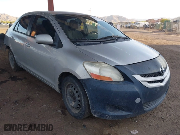 2007 Toyota Yaris with VIN JTDBT923271012408, listed as a IAAI auction lot 41987380 with 202,274 mi miles. Bid and sale history available at carsss.com. Image 1.