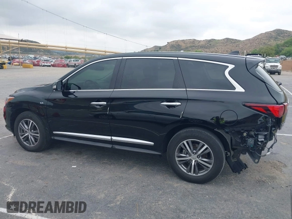 2020 Infiniti QX60 Luxe with VIN 5N1DL0MN2LC540608, listed as a IAAI auction lot 42187929 with 82,227 mi miles and . Bid and sale history available at DreamBid. Image 15.