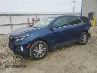 2023 Chevrolet Equinox LT z VIN 3GNAXUEG5PL195238, wystawiony jako Copart lot #51171645 z przebiegiem 18 754 mil mil oraz Szkoda całkowita • Salvage title. Historia ofert i sprzedaży dostępna na DreamBid. Obrazek 1.