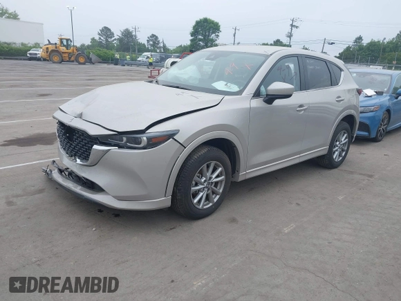 2024 Mazda CX-5 S Select with VIN JM3KFBBLXR0501783, listed as a IAAI auction lot 42121513 with 17,349 mi miles and . Bid and sale history available at DreamBid. Image 2.