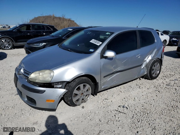 2007 Volkswagen Rabbit with VIN WVWBS71K97W118261, listed as a Copart auction lot 41636265 with 136,413 mi miles and Salvage Title. Bid and sale history available at carsss.com. Image 1.