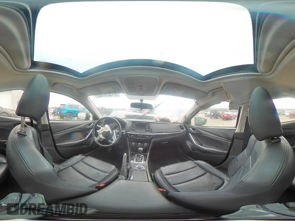 2015 Mazda 6 i Touring with VIN JM1GJ1V51F1193395, listed as a Copart auction lot 51529765 with Not Provided miles and Salvage Title. Bid and sale history available at DreamBid. Image 14.