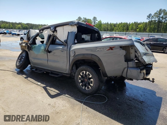 2022 Nissan Frontier SV with VIN 1N6ED1EJ5NN606807, listed as a Copart auction lot 53356235 with Not provided miles and Non repairable. Bid and sale history available at DreamBid. Image 2.
