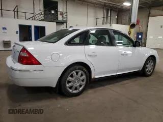 2007 Ford Five Hundred Limited with VIN 1FAHP25127G156270, listed as a Copart auction lot 57821885 with 45,796 mi miles and Salvage title. Bid and sale history available at DreamBid. Image 3.