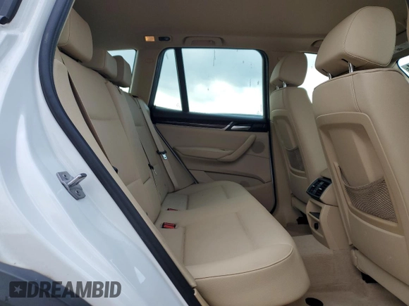 2016 BMW X3 sDrive28i with VIN 5UXWZ7C51G0M83555, listed as a Copart auction lot 87007234 with 111,070 mi miles and Salvage Title. Bid and sale history available at DreamBid. Image 11.