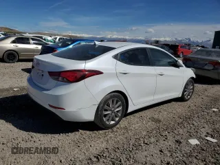 2016 Hyundai Elantra SE with VIN 5NPDH4AE9GH769900, listed as a Copart auction lot 50271295 with 107,629 mi miles and Salvage title. Bid and sale history available at DreamBid. Image 3.