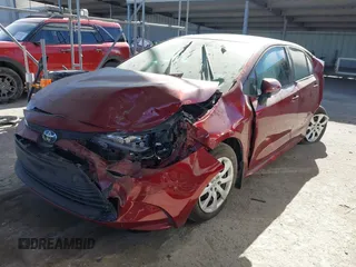 2024 Toyota Corolla LE with VIN 5YFB4MDE0RP219943, listed as a IAAI auction lot 41795473 with 4,895 mi miles. Bid and sale history available at carsss.com. Image 18.