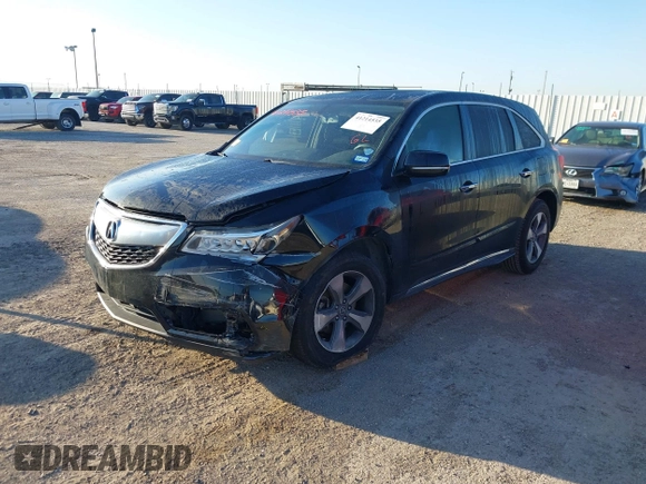 2014 Acura MDX with VIN 5FRYD3H24EB008446, listed as a IAAI auction lot 41214535 with 99,367 mi miles. Bid and sale history available at carsss.com. Image 17.