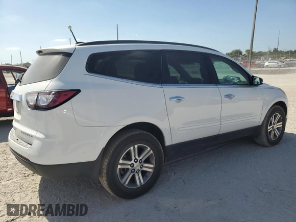 2016 Chevrolet Traverse LT with VIN 1GNKRGKD8GJ156032, listed as a Copart auction lot 52242535 with 95,818 mi miles and Non Repairable. Bid and sale history available at carsss.com. Image 3.