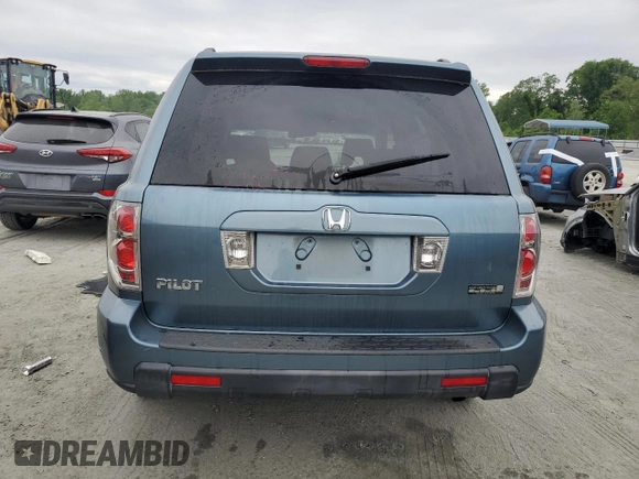 2008 Honda Pilot EX-L z VIN 5FNYF28558B007696, wystawiony jako Copart lot #56102065 z przebiegiem 56 442 mil mil oraz Szkoda całkowita • Salvage title. Historia ofert i sprzedaży dostępna na DreamBid. Obrazek 6.