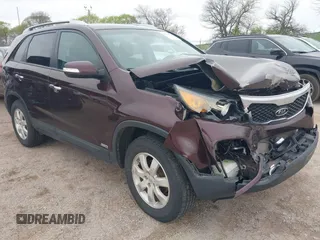 2011 Kia Sorento LX with VIN 5XYKTCA11BG070046, listed as a IAAI auction lot 42136751 with 112,661 mi miles and . Bid and sale history available at DreamBid. Image 1.