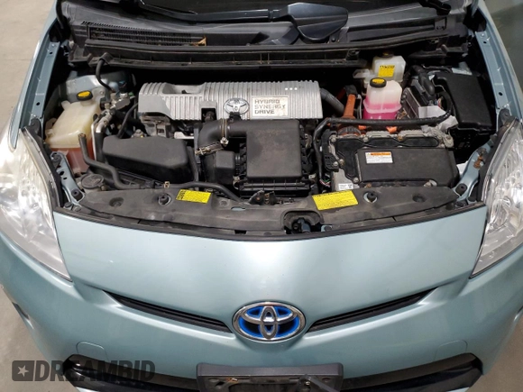 2013 Toyota Prius One with VIN JTDKN3DU4D5583156, listed as a Copart auction lot 51520255 with 208,043 mi miles and Salvage Title. Bid and sale history available at DreamBid. Image 13.
