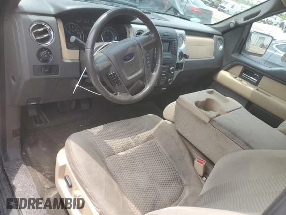2013 Ford F-150 XL with VIN 1FTFX1ET0DFB38753, listed as a Copart auction lot 61244495 with 211,235 mi miles and Salvage title. Bid and sale history available at DreamBid. Image 8.