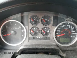 2007 Ford F-150 XLT with VIN 1FTPW14V87FB87620, listed as a Copart auction lot 51281844 with 0 mi miles and Salvage Title. Bid and sale history available at carsss.com. Image 9.