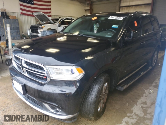 2018 Dodge Durango SXT with VIN 1C4RDHAG0JC100749, listed as a Copart auction lot 58672015 with 170,501 mi miles and Clean title. Bid and sale history available at DreamBid. Image 1.