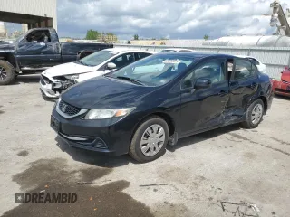 2013 Honda Civic LX z VIN 19XFB2F57DE063810, wystawiony jako Copart lot #55494925 z przebiegiem 89 862 mil mil oraz Szkoda całkowita • Salvage title. Historia ofert i sprzedaży dostępna na DreamBid. Obrazek 1.