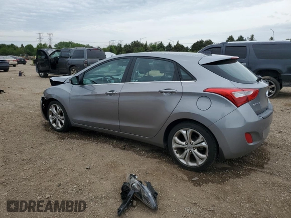 2013 Hyundai Elantra with VIN KMHD35LE2DU151185, listed as a Copart auction lot 56899545 with 62,934 mi miles and Salvage title. Bid and sale history available at DreamBid. Image 2.