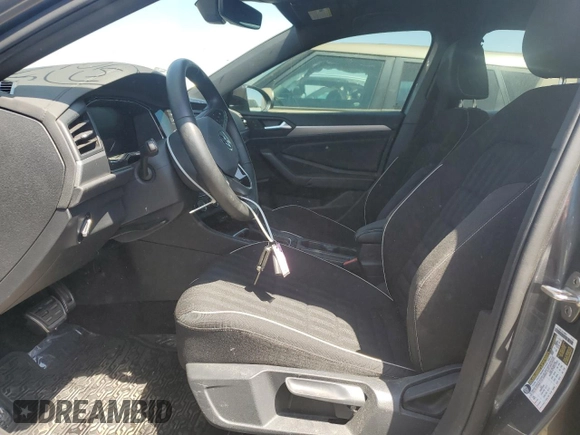 2024 Volkswagen Jetta Sport with VIN 3VWBM7BU1RM008606, listed as a Copart auction lot 57120815 with 11,987 mi miles and Salvage title. Bid and sale history available at DreamBid. Image 7.