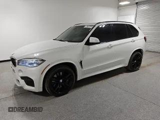 2017 BMW X5 M with VIN 5YMKT6C38H0X20836, listed as a Copart auction lot 46786465 with 53,685 mi miles and Clean Title. Bid and sale history available at carsss.com. Image 1.