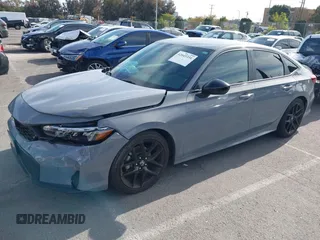 2025 Honda Civic Sport with VIN 2HGFE2F5XSH506137, listed as a IAAI auction lot 42045331 with 19,324 mi miles and . Bid and sale history available at DreamBid. Image 17.