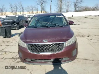 2016 Kia Sedona LX with VIN KNDMB5C12G6088151, listed as a Copart auction lot 89132135 with 139,590 mi miles and Salvage Title. Bid and sale history available at DreamBid. Image 11.