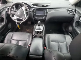 2015 Nissan Rogue S with VIN 5N1AT2MT3FC805473, listed as a Copart auction lot 50402315 with 0 mi miles and Salvage Title. Bid and sale history available at carsss.com. Image 8.