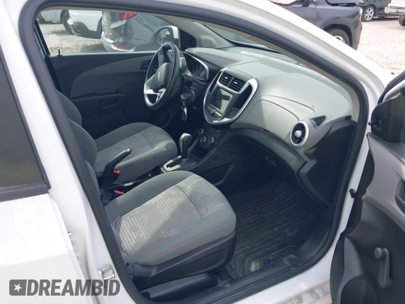 2018 Chevrolet Sonic LT with VIN 1G1JG6SH9J4107802, listed as a IAAI auction lot 42477241 with 107,091 mi miles and . Bid and sale history available at DreamBid. Image 5.