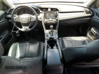 2017 Honda Civic EX-L with VIN 19XFC1F7XHE030606, listed as a Copart auction lot 56536095 with 101,465 mi miles and Salvage title. Bid and sale history available at DreamBid. Image 8.