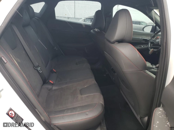 2021 Hyundai Sonata N Line with VIN 5NPEK4JC6MH106395, listed as a Copart auction lot 45508525 with 46,999 mi miles and Salvage Title. Bid and sale history available at carsss.com. Image 10.