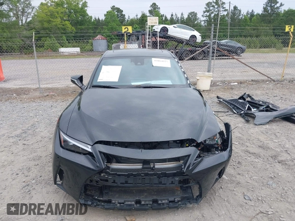 2024 Lexus IS 300 with VIN JTHCA1D29R5132121, listed as a IAAI auction lot 42084925 with 1,335 mi miles and . Bid and sale history available at DreamBid. Image 13.