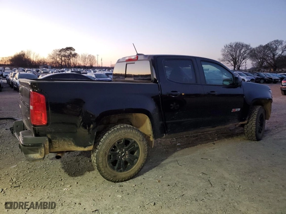 2022 Chevrolet Colorado 4WD Z71 with VIN 1GCGTDEN0N1306960, listed as a Copart auction lot 89286845 with 14,871 mi miles and Salvage Title. Bid and sale history available at carsss.com. Image 3.