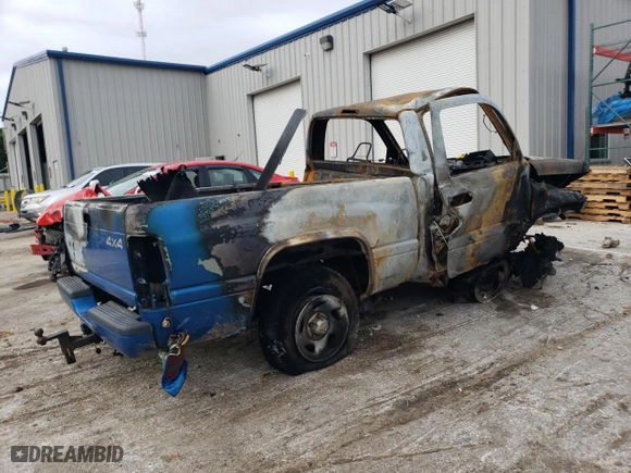 2001 Dodge Ram 1500 with VIN 1B7HF16Z91S144780, listed as a Copart auction lot 60469274 with 0 mi miles and Non Repairable. Bid and sale history available at carsss.com. Image 3.