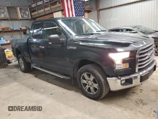 2016 Ford F-150 XLT with VIN 1FTFX1EF6GFB52185, listed as a Copart auction lot 49766145 with 104,921 mi miles and Salvage Title. Bid and sale history available at carsss.com. Image 4.