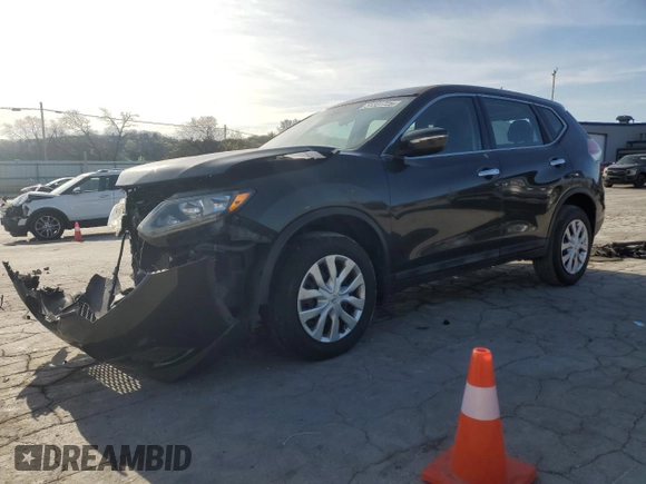 2015 Nissan Rogue S with VIN 5N1AT2MV7FC813612, listed as a Copart auction lot 51331725 with 97,138 mi miles and Salvage Title. Bid and sale history available at DreamBid. Image 1.